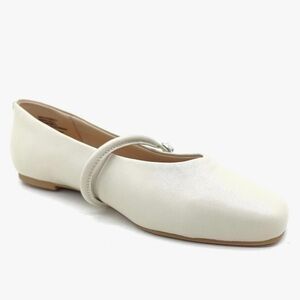 NEW Kenneth Cole Magnolia Leather Ballet Flats Mary Jane Strap Comfort Shoes 8.5